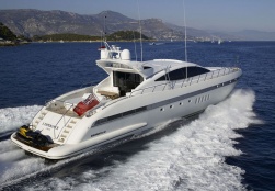 Yacht charter Mangusta 92