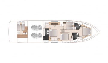 Flybridge PRINCESS 72 MOKA - Boat picture