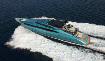 Yacht charter Palmer Johnson 150