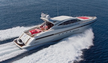 Yacht charter MANGUSTA 92