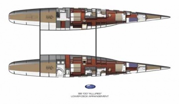 Voilier Compositeworks ALLURES - Photo du bateau