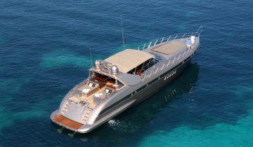 Yacht charter Mangusta 80