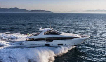 Yacht charter FERRETTI 960